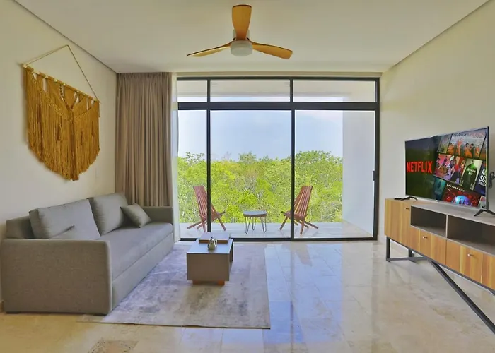 Large Spacious&luxurious Terrace Appartement Tulum